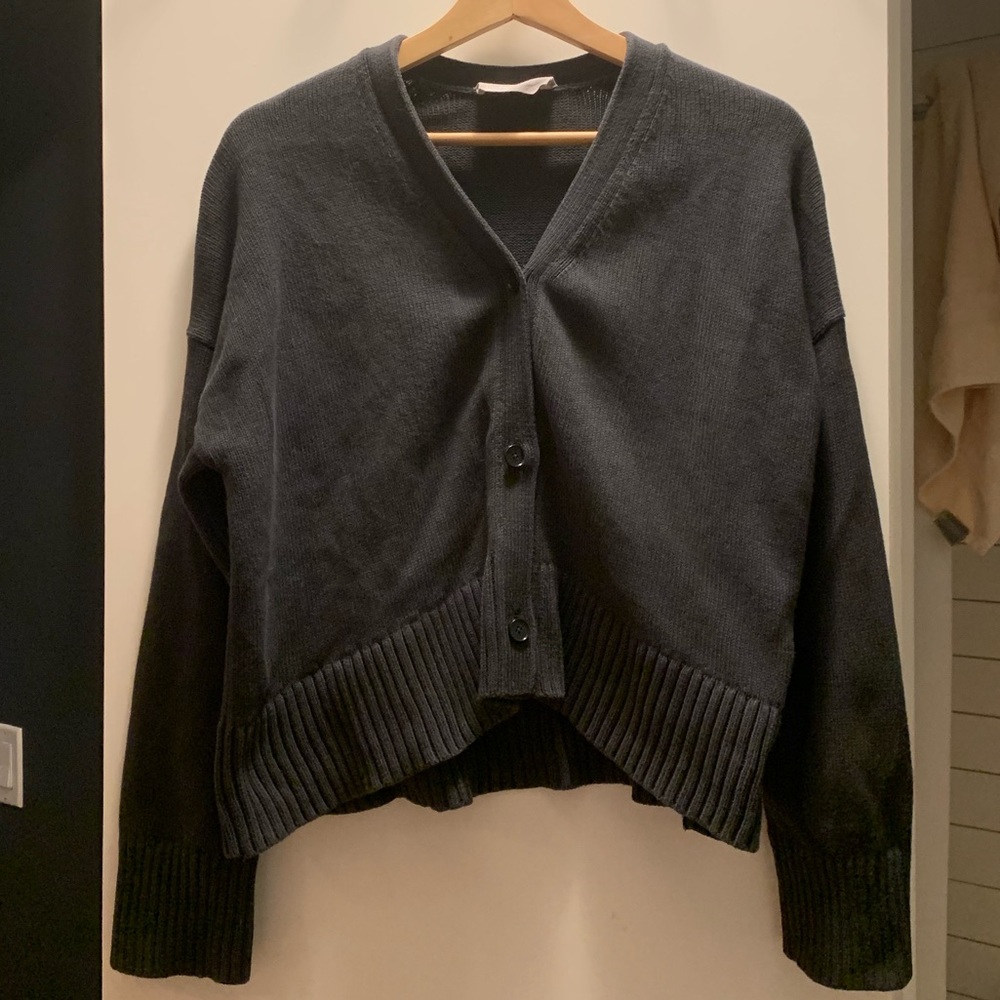 Everlane - The Soft Cotton Square Cardigan